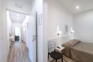Postel nebo postele na pokoji v ubytování La casa di Mattia