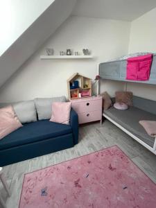 Posezení v ubytování Apartmán Sadová