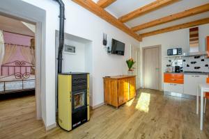 Dapur atau dapur kecil di Casa nel Borgo - Il Picchio