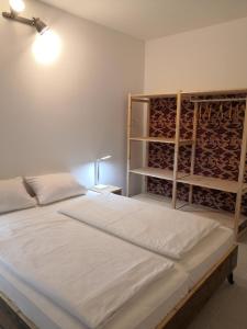 Postel nebo postele na pokoji v ubytování Ferienhaus am Himberg