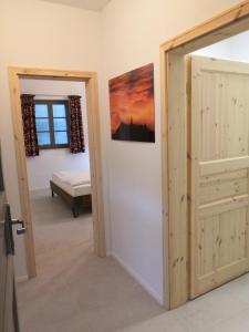 Postel nebo postele na pokoji v ubytování Ferienhaus am Himberg