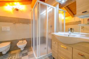 Koupelna v ubytování Casa nel Borgo - Il Gufo