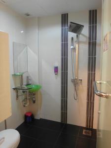 Koupelna v ubytování Bahagia Hotel Langkawi
