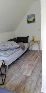 Katil atau katil-katil dalam bilik di Landhaus Löwenzahn