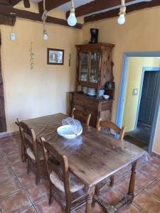 Posezení v ubytování Casa rural Laguna Herrera