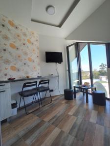 Een TV en/of entertainmentcenter bij Apartman Studio LASTIN PUT Divčibare
