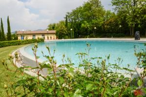 Bazén v ubytování Hotel 500 Firenze nebo v jeho okolí