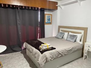 Ein Bett oder Betten in einem Zimmer der Unterkunft Apartamento 19th floor & sea view