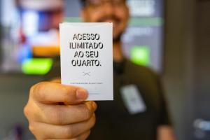 Majutusasutuses ibis Styles Porto Alegre Moinhos de Vento olev sertifikaat, autasu, silt või muu dokument