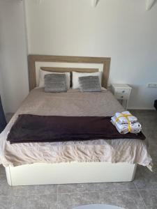 Ein Bett oder Betten in einem Zimmer der Unterkunft Apartamento 19th floor & sea view