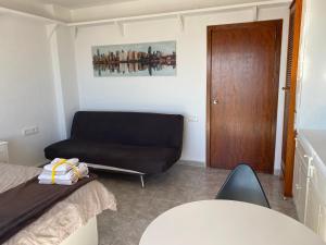 Ein Sitzbereich in der Unterkunft Apartamento 19th floor & sea view