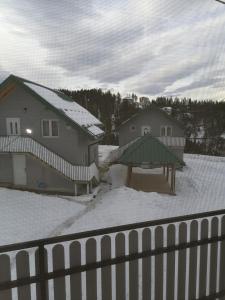 Apartman Popadić durante el invierno