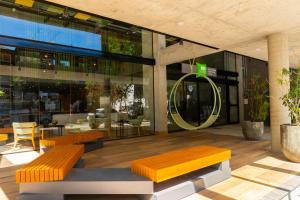 Istumisnurk majutusasutuses ibis Styles Porto Alegre Moinhos de Vento