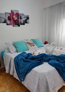Posteľ alebo postele v izbe v ubytovaní A&B Temporarios Boedo