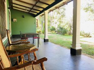 Zahrada ubytování Sigiri Siesta Homestay
