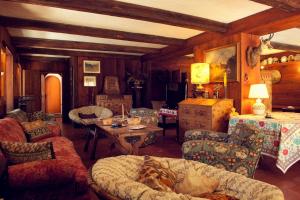 Posezení v ubytování B&B Villa La Bercia