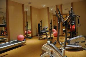 Fitness centrum a/nebo fitness zařízení v ubytování Elamir Resort Hotel