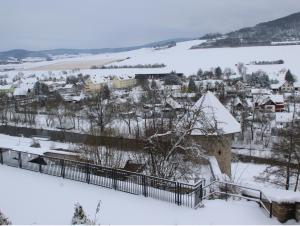 Schloss Geisa v zimě