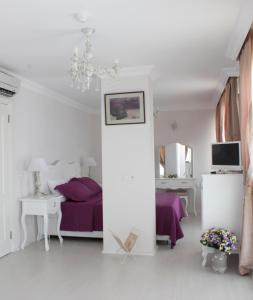 TV a/nebo společenská místnost v ubytování Lara Ilica Hotel