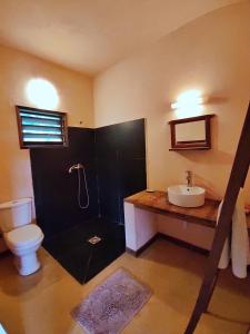 Vannituba majutusasutuses Hotel Benjamin