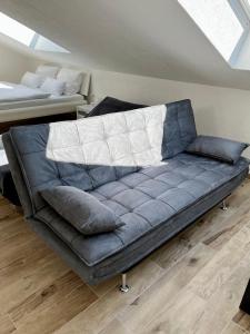 Posezení v ubytování Ferienwohnung Stang
