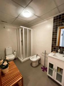 Ένα μπάνιο στο Apartamento Vela Blanca Moncofa REF. 055