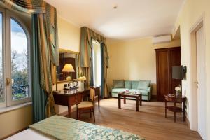 Ruang duduk di Residence Verdeborgo
