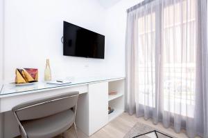 TV a/nebo společenská místnost v ubytování Apartment "Dida" with Free Private Parking