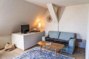 Posezení v ubytování Landgasthof Halbinsel Au