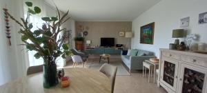 Kuchyň nebo kuchyňský kout v ubytování Apartment Vista Verde