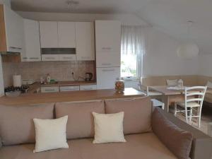 Kuchyň nebo kuchyňský kout v ubytování Apartment Majer + 7 fotografií
