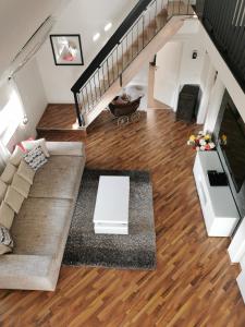 Posezení v ubytování Ferienwohnung im Allgäu