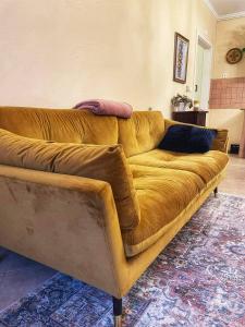 A seating area at Francesca Apartmanlakása