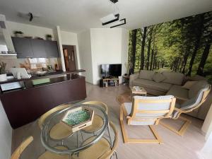 Telewizja i/lub zestaw kina domowego w obiekcie Jantar