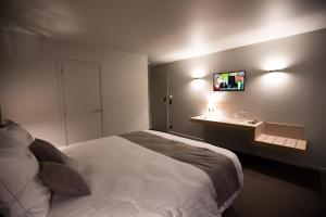 Letto o letti in una camera di Hotel De Lissewal