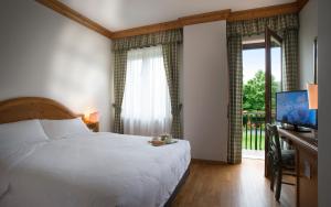 TV a/nebo společenská místnost v ubytování Relais Picaron