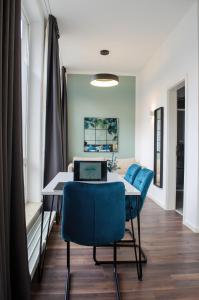 Posezení v ubytování HOMELY STAY Studio 6 - Your Comfortable Self-Check-In Studio in Munich