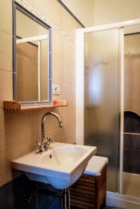 A bathroom at Apartment Šavli
