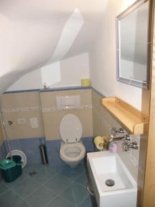 A bathroom at Apartment Šavli