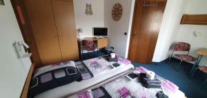 Letto o letti in una camera di Alte Post zu Stetzsch