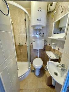 Koupelna v ubytování Apartment Velago