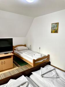 Postel nebo postele na pokoji v ubytování Apartment Velago