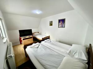 Postel nebo postele na pokoji v ubytování Apartment Velago