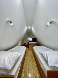 Postel nebo postele na pokoji v ubytování Apartment Velago
