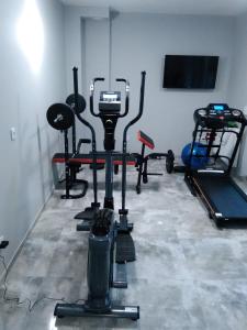 Centrum fitness w obiekcie Kurort Kozubnik Apartament 33 Wellness &SPA