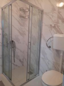 Koupelna v ubytování Apartman Giovanni