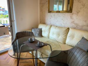 Posezení v ubytování Apartments Gurman