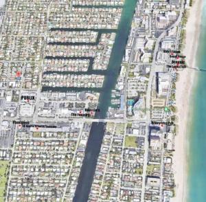 Nespecifikovaný výhled na destinaci Pompano Beach nebo výhled na město při pohledu z apartmánu