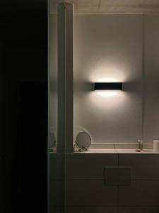 Koupelna v ubytování Hotel Sonderborg