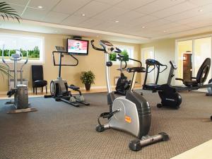 Fitness centrum a/nebo fitness zařízení v ubytování Auberge West Brome